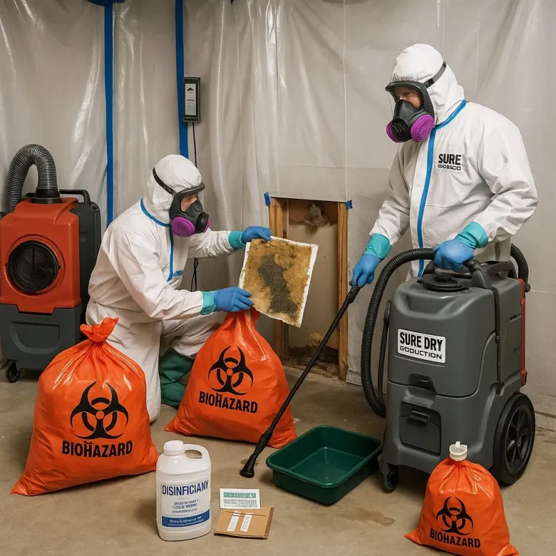 Contaminated Water Handling Protocols process in De Forest, WI